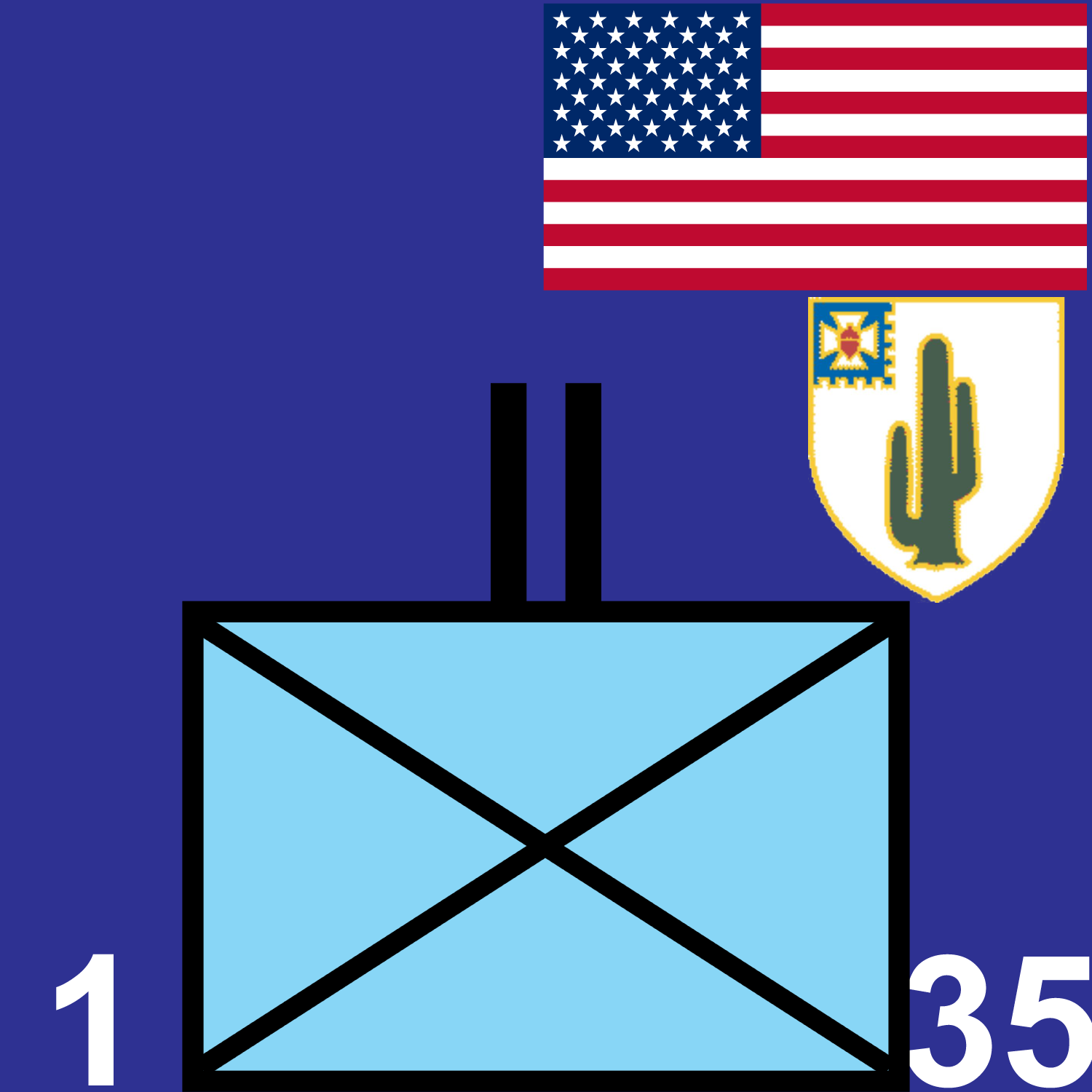 1st Battalion, 35th Infantry Regiment icon